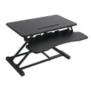 Standing Office Desk Riser Height Adjustable Sit Stand Shelf Computer