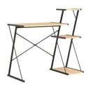 Desk With Shelf 116X50X93 Cm