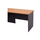 Open Slab End Workstation 1200Mm W X 600Mm D X 730Mm H Cherry