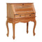 Secretary Desk 78X42X103 Cm Solid Mahogany Wood