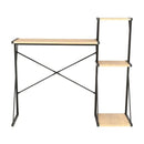 Desk With Shelf 116X50X93 Cm