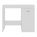 Desk White 100X50X76 Cm Chipboard