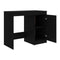 Desk Black 100X50X76 Cm Chipboard