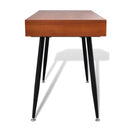 Brown Workstation Computer Desk Laptop Table