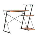 Desk With Shelf 116X50X93 Cm