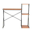 Desk With Shelf 116X50X93 Cm