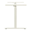 Manual Height Adjustable Standing Desk Frame Hand Crank White