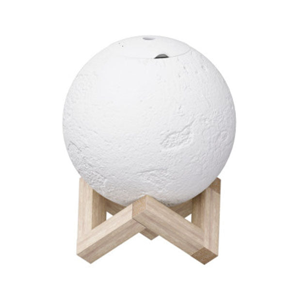 Aromatherapy Diffuser Aroma Air Humidifier Led Moon Lamp White