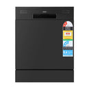 Benchtop Dishwasher Counter Freestanding Dish Washer 8 Place Black