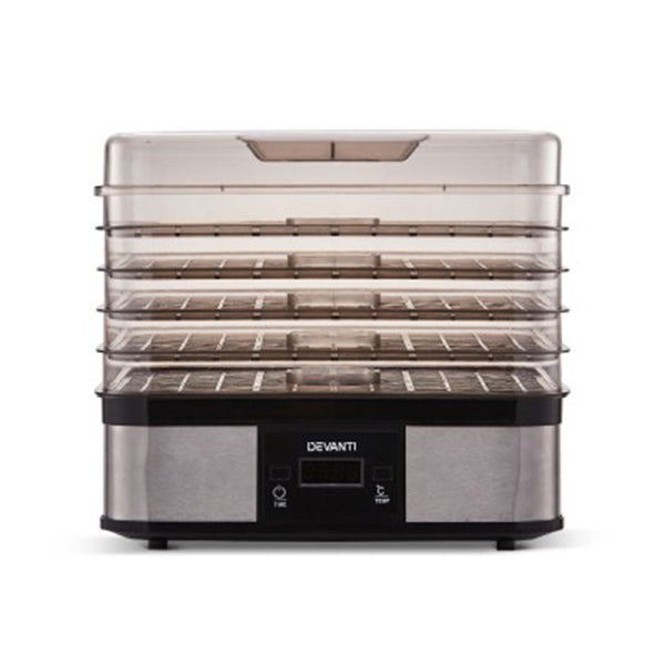 Devanti Food Dehydrator With 5 Trays