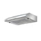 Fixed Range Hood Stainless Steel Kitchen Canopy 60 Cm 600 Mm
