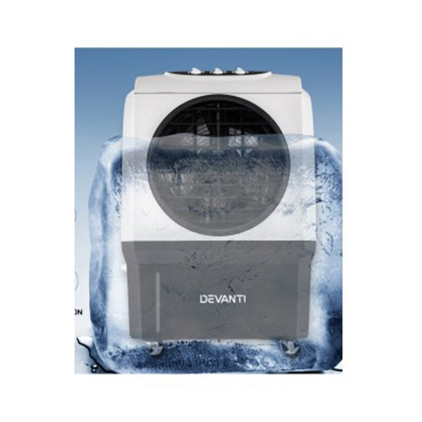 Evaporative Air Cooler Industrial Commercial Portable Water Fan Workshop