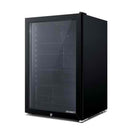 Bar Fridge Glass Door Countertop Beverage Commercial