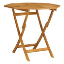 5 Piece Garden Dining Set Solid Teak Wood With Armrest