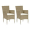 3 Piece Garden Dining Set Beige