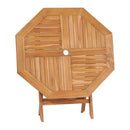 5 Piece Garden Dining Set Solid Teak Wood 85X85X76 Cm
