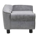 Dog Sofa Grey 72X45X30 Cm Plush