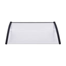 Door Canopy Black And Transparent Pc