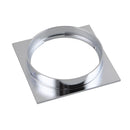 110X110Mm Brass Floor Waste Shower Grate Drain Square Chrome