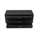Metal Tool Chest 3 Drawers Black