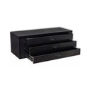Metal Tool Chest 3 Drawers Black
