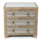 Wooden Chest Of Drawers Natural 84X40X81Cm