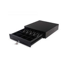 Soga Black Cash Drawer Electronic 4 Bills 8 Coins Cheque Tray Pos 410