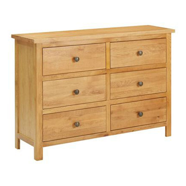 Chest Of Drawers Solid Oak Wood