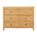 Chest Of Drawers Solid Oak Wood