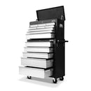14 Drawers Toolbox Chest Cabinet Mechanic Trolley Garage Storage
