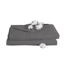 Weighted Blanket Cotton Heavy Gravity Kids Deep Relax Grey