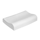 Natural Latex Pillow 2Pcs Removable Cover Luxurious B Shape White