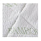 Bamboo Pillowtop Mattress Topper Protector Cool Cover Queen White