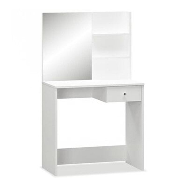 Dressing Table Chipboard 75X40X141 Cm Matte White