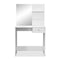 Dressing Table Chipboard 75X40X141 Cm Matte White