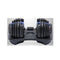 48Kg Powertrain Adjustable Dumbbell Set With Stand Blue