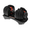 Pair Adjustable Dumbbell Set With Stand 24Kg Ea