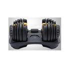 1X 24Kg Powertrain Adjustable Home Gym Dumbbell Gold