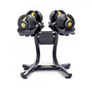 48Kg Powertrain Adjustable Dumbbell Set With Stand Gold
