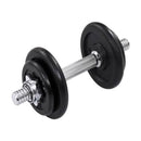 15 Piece Dumbbell Set 20 Kg Cast Iron