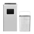 Ashtray Dustbin Hotel 45 L Steel
