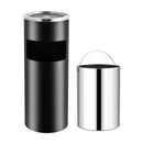 Ashtray Dustbin Hotel 30 L Steel