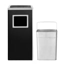Ashtray Dustbin Hotel 45 L Steel