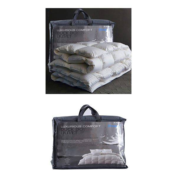 500Gsm All Season Goose Down Feather Filling Duvet In King Single Size
