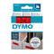 Dymo D1 Blk On Red 12 Mm x 7 M Tape