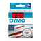 Dymo D1 Blk On Red 19 Mm X 7 M Tape