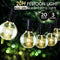 20M Festoon String Lights Kits Christmas Wedding Party Waterproof Indoor/Outdoor