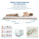 8Cm Bedding Cool Gel Memory Foam Bed Mattress Topper Bamboo Cover Queen