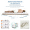 8Cm Bedding Cool Gel Memory Foam Bed Mattress Topper Bamboo Cover Queen