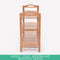 2X 3 Tier Bamboo Shoe Rack Shoes Organizer Storage Shelves Stand Shelf
